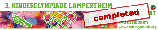 3. Athletes for Charity Kinderolympiade, Lampertheim