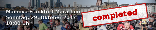 Mainova Frankfurt Marathon, Frankfurt